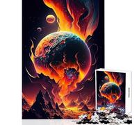 for Adults 1000 Piece Puzzle Celestial Oasis Home Decoration Toys Great Gift Practical Game with Fully Interlocking Randomly Shaped Pieces Size 38x52cm