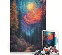 for Adults 1000 Piece Puzzle Celestial Wilderness, Educational Toy, Parent-child Interaction, Deal As Gifts for The Whole Family 38x52cm