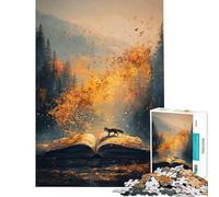for Adults 1000 Piece Puzzle Chapters of Autumn Difficult And Challenge Learning Educational Hands-on Game for 14+ Puzzle Game Offered (38x52cm)