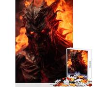 for Adults 1000 Piece Puzzle Cinematic Devil From Hell Jigsaw Puzzles for Teenagers Precision Cutting Train Your Brain And Hands Great Gifts for Gaming (38x26cm)