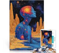 for Adults 1000 Piece Puzzle Cosmic Awakening Made of cardboard Suitable for ages 14 and up Learning Educational Toys Family Games Games Toys Gift。size：38x52cm/14.96x20.47inch