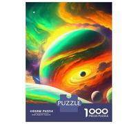for Adults 1000 Piece Puzzle Cosmic Planets in Space Jigsaw Puzzle Anti-Stress Toys Difficult Hard Unique Gifts for Birthday And Christmas 70x50cm/1000pcs