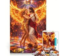 for Adults 1000 Piece Puzzle Dancing Disco With Jesus, Educational Games, Difficult And Challenge, for Is Ideal As A Gift 50x75cm