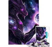 for Adults 1000 Piece Puzzle Earths Dragon Magic Help The Brain Exercise Staycation Kill Time Family Games for And 14 Years And over (50x75cm)