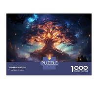 for Adults 1000 Piece Puzzle Enchanted Forest Mystical Tree of Life Jigsaw Puzzle Toy Wall Decor A Work of Art Unique Gifts for Birthday And Christmas 38x26cm/1000pcs