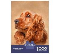 for Adults 1000 Piece Puzzle English Cocker Spaniel Puzzles for Adults Hands-on Game Staycation Kill Time Unique Gifts for Birthday And Christmas 70x50cm/1000pcs