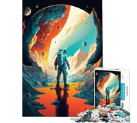 for Adults 1000 Piece Puzzle Experience Alien Worlds Jigsaw Puzzle 1000 Educational Toy Tough Challenge Brainteaser Family Games (50x75cm)