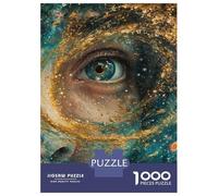 for Adults 1000 Piece Puzzle Eye of The Universe Cosmic Vision Jigsaw Puzzle Anti-Stress Toys Difficult Hard Unique Gifts for Birthday And Christmas 38x26cm/1000pcs