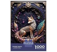 for Adults 1000 Piece Puzzle Great Tailed Fox Jigsaw Anti-Stress Toys Presents for Women Unique Gifts for Birthday And Christmas 52x38cm/1000pcs