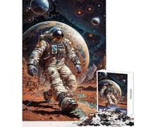 for Adults 1000 Piece Puzzle Groovy Galactic Explorer Practical Game for The Whole Family Toy Wall Decor Train Your Brain And Hands (38x26cm)