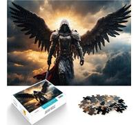 for Adults 1000 Piece Puzzle Guardian of the heavens Made of cardboard Suitable for ages 14 and up Puzzle game Offered as gifts for the whole family。size:26x38cm/10.24x14.96inch