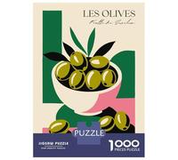 for Adults 1000 Piece Puzzle Les Olives Sicily Puzzles for Adults Brain Teaser Game Perfect Decoration Difficult And Challenge 38x26cm/1000pcs