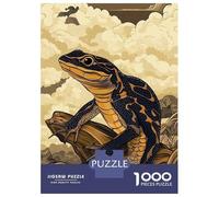 for Adults 1000 Piece Puzzle Lizard in Clouds Puzzles for Adults Brain Teaser Game Perfect Decoration Difficult And Challenge 38x26cm/1000pcs