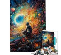 for Adults 1000 Piece Puzzle Lost In The Expanse Jigsaw for Teenagers Pattern Assembly Parent-child Interaction Birthday And Unique Gifts (Size 50x75cm)