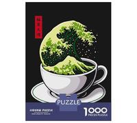 for Adults 1000 Piece Puzzle Matcha Great Wave Jigsaws for Adults Toy Wall Decor Enhance Memory Unique Gifts for Birthday And Christmas 38x26cm/1000pcs