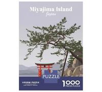 for Adults 1000 Piece Puzzle Miyajima Island Japan Puzzles for Adults Hands-on Game Staycation Kill Time Unique Gifts for Birthday And Christmas 70x50cm/1000pcs