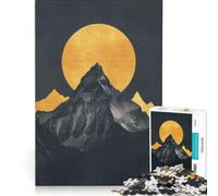 for Adults 1000 Piece Puzzle Nature Gold Decor Educational Games Difficult And Challenge for Is Ideal As A Gift 38x26cm