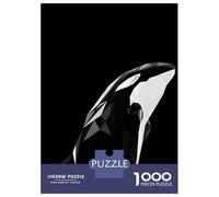 for Adults 1000 Piece Puzzle Nursery Animal Whale Jigsaw Anti-Stress Toys Presents for Women Unique Gifts for Birthday And Christmas 38x26cm/1000pcs