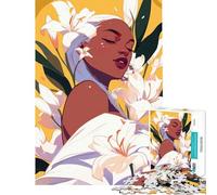 for Adults 1000 Piece Puzzle Orchid Difficult And Challenge Learning Educational Hands-on Game for 14+ Puzzle Game Offered (38x52cm)