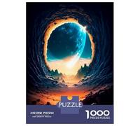 for Adults 1000 Piece Puzzle Planetary Cave Puzzles for Adults Brain Teaser Game Perfect Decoration Difficult And Challenge 38x26cm/1000pcs