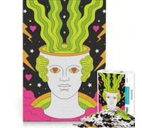 for Adults 1000 Piece Puzzle Psychedelic Gr ust Educational Games Difficult And Challenge for Is Ideal As A Gift 38x26cm