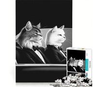 for Adults 1000 Piece Puzzle Pulp Fiction Cats Educational Games Difficult And Challenge for Is Ideal As A Gift 50x75cm