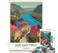 for Adults 1000 Piece Puzzle Quebec Travel, Toy Wall Decor, Difficult Hard, Unique Gifts for Birthday And Christmas 50x75cm