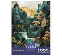 for Adults 1000 Piece Puzzle Seaside Cliff Temple Puzzles for Adults Hands-on Game Staycation Kill Time Unique Gifts for Birthday And Christmas 38x26cm/1000pcs