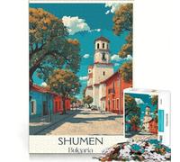 for Adults 1000 Piece Puzzle Shumen Monument City | 38x26cm But Fun And Humorous Challenging To Complete Antistress Vacation at home Killing time