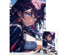 for Adults 1000 Piece Puzzle Skyscraper Blues Anti-Stress Toys Gifts Ideas for Educational Game Decompressing Intellectual Size 38x52cm