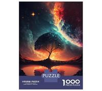 for Adults 1000 Piece Puzzle Sunset Fantasy Jigsaws for Adults Toy Wall Decor Enhance Memory Unique Gifts for Birthday And Christmas 70x50cm/1000pcs