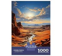 for Adults 1000 Piece Puzzle Sweeping Dunes of Dubai Teenager Puzzles Relax Games Improve Memory Unique Gifts for Birthday And Christmas 52x38cm/1000pcs