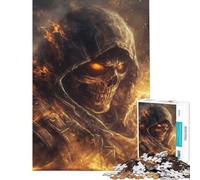 for Adults 1000 Piece Puzzle The Infernal Reaper’s Gaze Help The Brain Exercise Staycation Kill Time Family Games for And 14 Years And over (50x75cm)