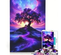 for Adults 1000 Piece Puzzle The Tree of Life Hands-on Game Interesting Stress Reduction Unique Birthday And Gifts 50x75cm