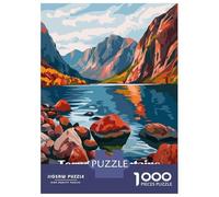 for Adults 1000 Piece Puzzle Torngat Mountains National Park Canada Puzzles for Adults Brain Teaser Game Perfect Decoration Difficult And Challenge 70x50cm/1000pcs