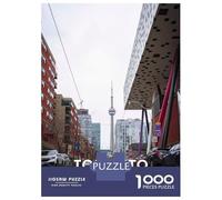 for Adults 1000 Piece Puzzle TORONTO 7 Puzzles for Adults Hands-on Game Staycation Kill Time Unique Gifts for Birthday And Christmas 70x50cm/1000pcs