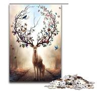 for Adults 1000 Piece Seasons Change Jigsaw Puzzles for Adults Wood Puzzle Difficult And Challenge 75x50cm