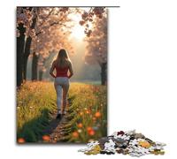 for Adults 1000 Piece Spring Is Here Jigsaw Puzzles for Adults Wood Puzzle Difficult And Challenge 1000 PCS(75x50cm)
