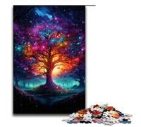 for Adults 1000 Piece Tree of Wisdom colorful Jigsaw Puzzles for Adults Wood Puzzle Difficult And Challenge 75x50cm
