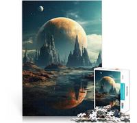for Adults 1000 Pieces Puzzle Gifts Cosmos Artwork Made of cardboard，for 14+ Challenging To Complete But Fun And Humorous Secret Santa Gifts。size：38x52cm/14.96x20.47inch