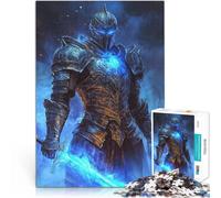 for Adults 1000 Pieces Puzzle Gifts Lightning Knight Made of wood，Suitable for people aged 14 and above Parent-child interaction Challenging Game Gifts。size：50x75cm/14.96x20.47inch