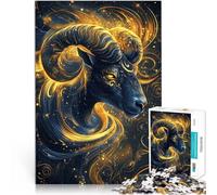 for Adults 1000 Pieces Puzzle sheep head art Made of cardboard,for and from 14 years and over Intellectual toy game learning educational Gift。size:26x38cm/10.24x14.96inch