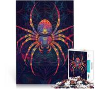 for Adults 1000 Pieces Puzzle Spider Made of cardboard for and 14 years and over Play Toys As a gift for the whole family and friends。size:38x52cm/14.96x20.47inch