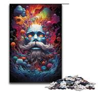 for Adults 1000 The Colorful Psychedelia of The Mysterious Old Man Jigsaw Puzzles for Wood Jigsaw Christmas Puzzle Gifts 75x50cm