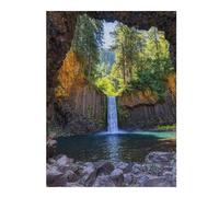 for Adults 1000pcs(52x38cm) Jigsaw Puzzle Hidden Waterfall Paradise Puzzle for Adults Hands-on Game Home Decoration Unique Birthday And Xmas Gifts 1000pcs(52x38cm)