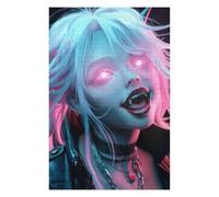 for Adults 1000pcs(75x50cm) Puzzle Anime Girl Vampire Boss Teenagers Puzzles Hands-on Game Pattern Assembly Unique Gifts for Birthday And Christmas 1000pcs(75x50cm)