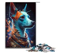 for Adults 1000pcs Piece Jack Russell Terrier Dog Jigsaw Puzzles for Adults Wood Puzzle Difficult And Challenge 75x50cm