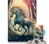 for Adults 2000 Piece Puzzle “A cartoon unicorn” Made of cardboard，for and from 14 years and over for home decoration Family Games Christmas Birthday Gifts 。size：70x100cm/27.5x39.3inch
