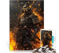 for Adults 2000 Piece Puzzle japanese samurai of hell Made of cardboard,for and from 14 years and over Home Decoration game Gift of works of art。size:70x100cm/27.5x39.3inch
