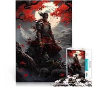 for Adults 2000 Piece Puzzle Samurai Art Made of cardboard Suitable for ages 14 and up DIY Educational Games because it is ideal as a gift for the whole family。size:70x100cm/27.5x39.3inch